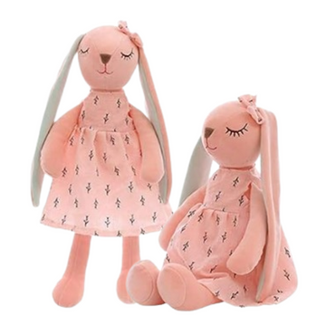 Rosy Rabbit sleepy plush toy